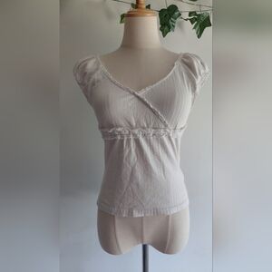 Elegant White Women's Top